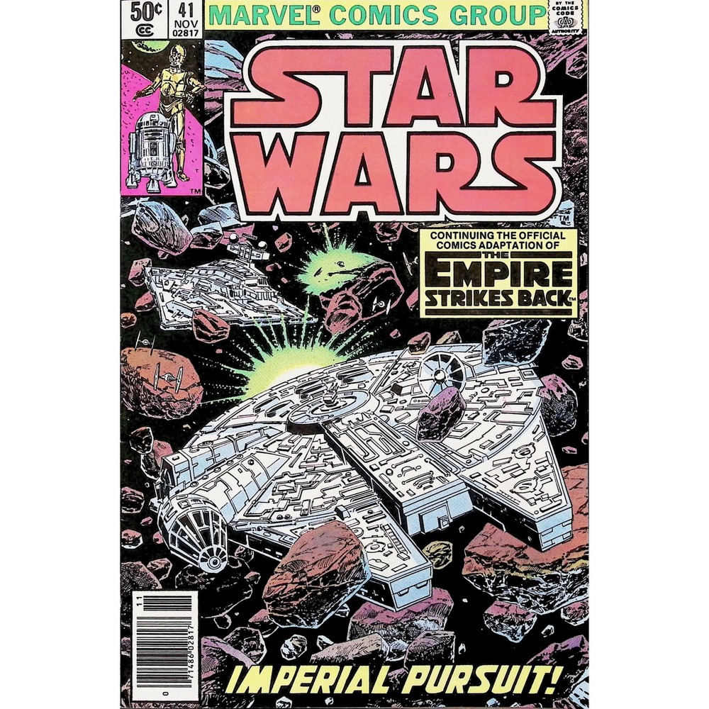 Marvel Comic Star Wars #41 1st App Yoda Empire Strikes Back Newsstand 1980 VF
